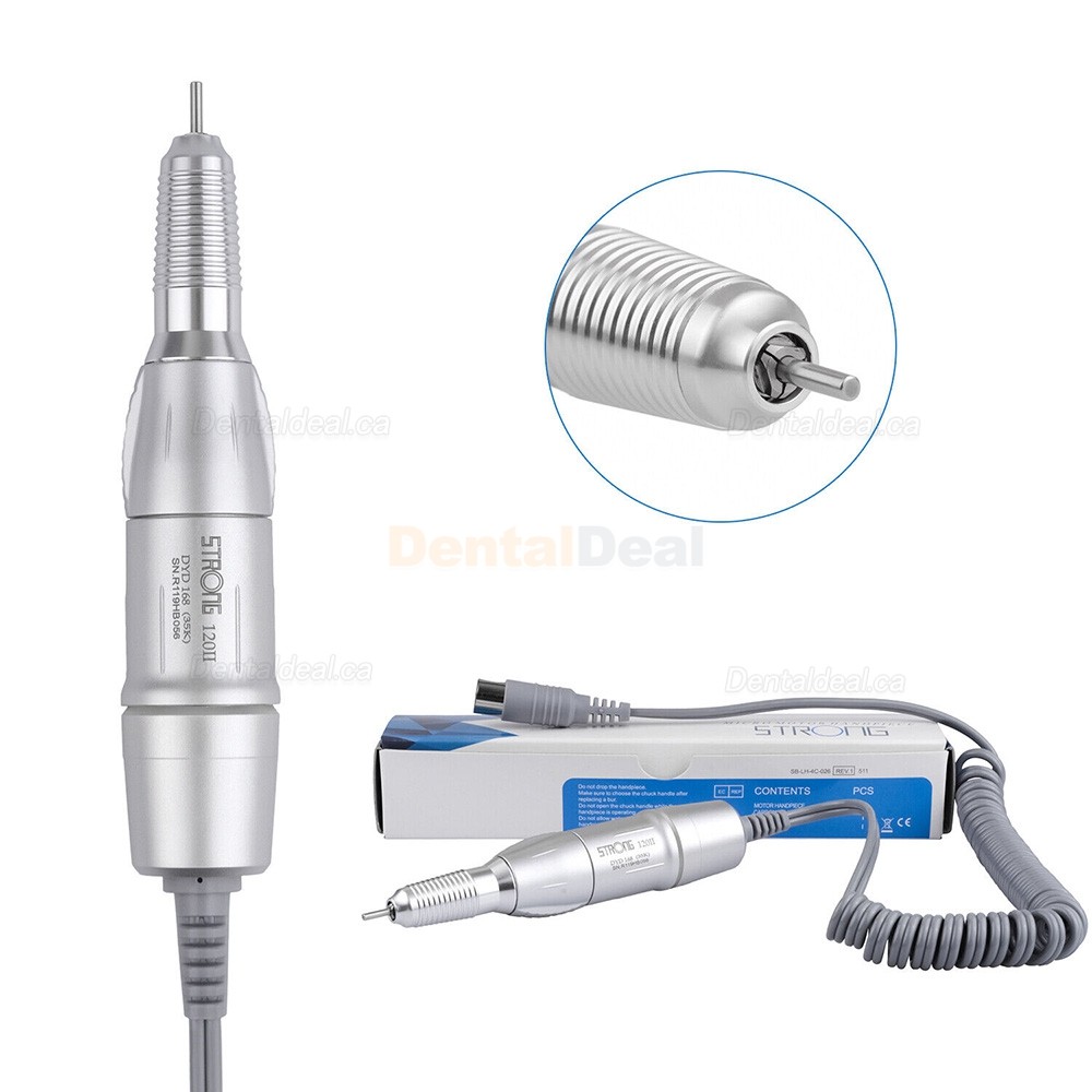 STRONG 120II Dental Lab Micromotor Handpiece 35000RPM 2.35mm